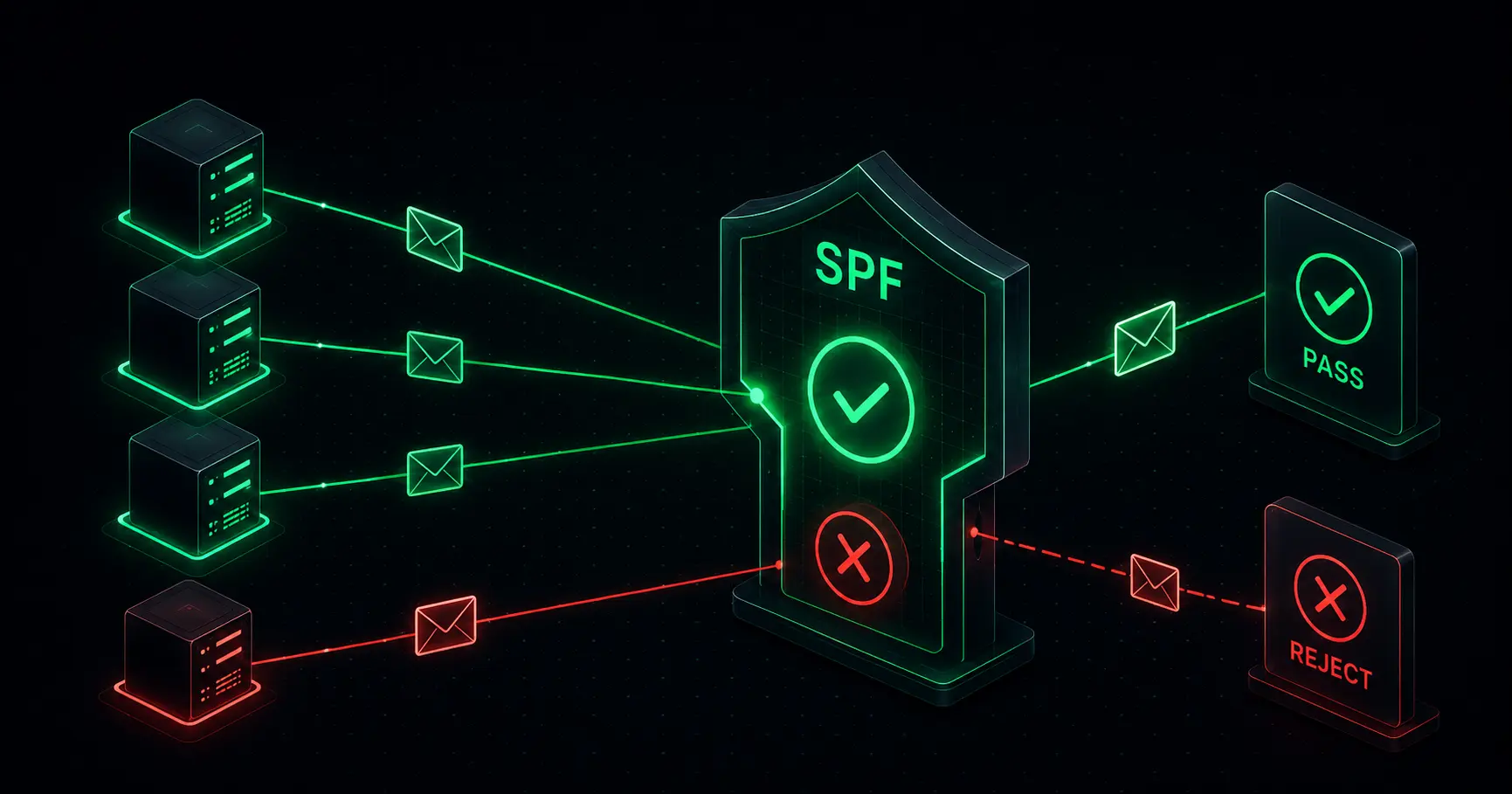 SPF-kirje seadistamine — kuidas see toimib (skeem)